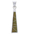 Genuine Sterling Silver Turquoise Jewelry Pendant EX30536